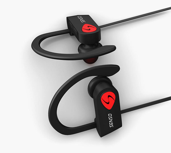 Sporty SENSO Waterproof Bluetooth Headphones With Microphone | Got To
